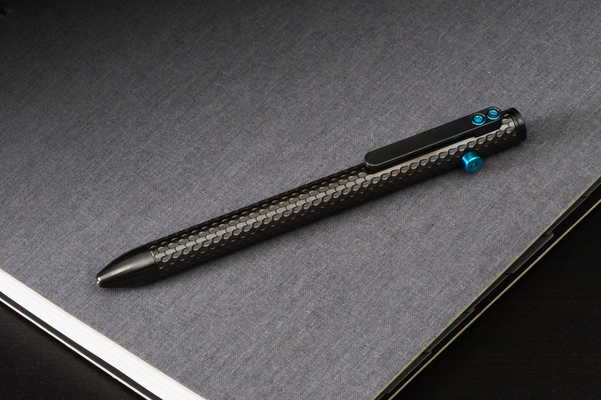 G2 Zirc CamPen w/Titanium Accents — BILLETSPIN-EDC